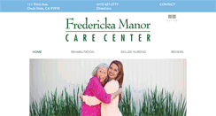 Desktop Screenshot of frederickamanorcarecenter.org